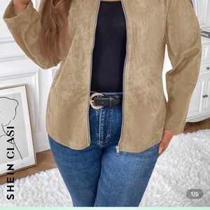 SHEIN Tan Women's Jacket